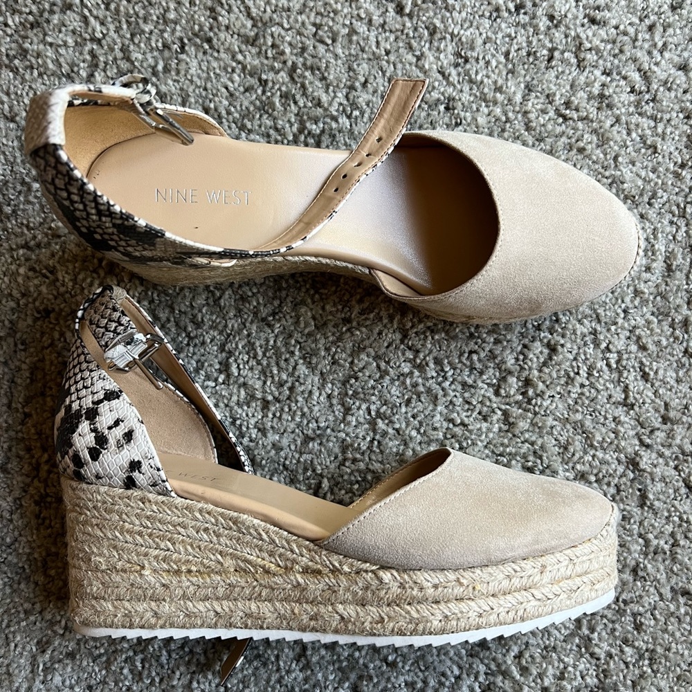 Nine West Espadrille Wedges - Picture 2 of 4